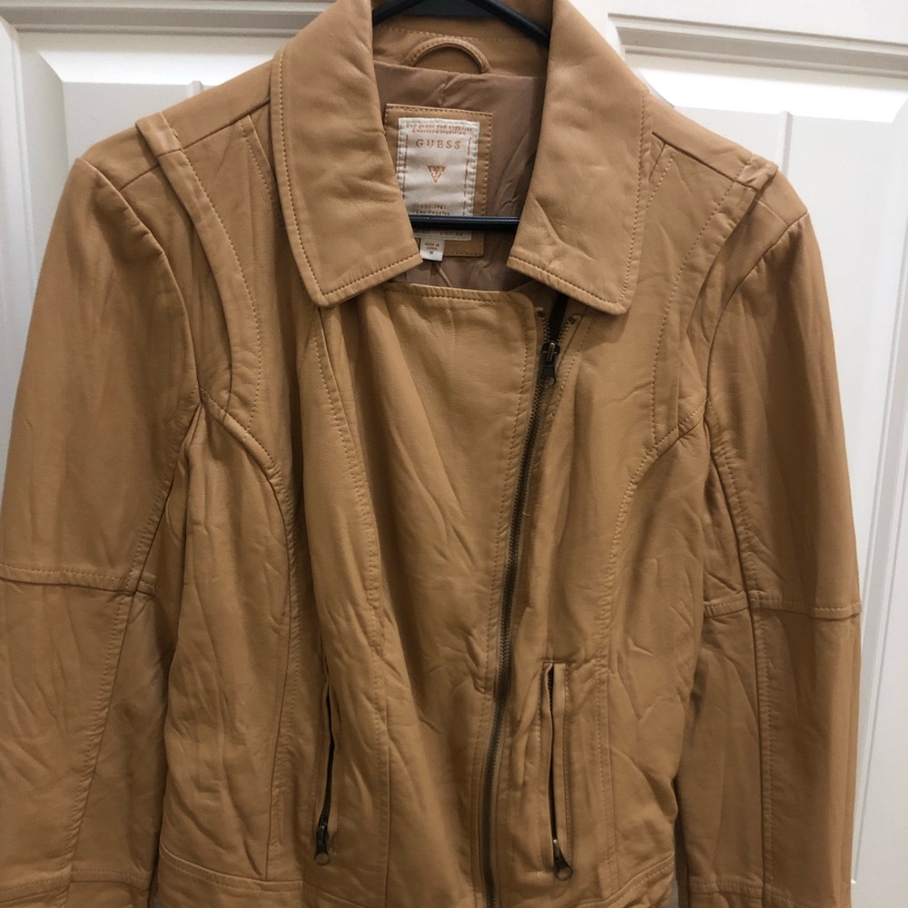 Guess leather jacket